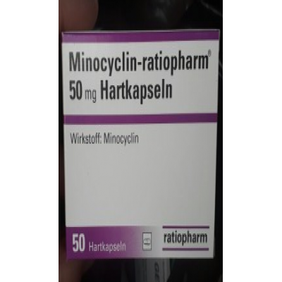 Фото препарата Миноциклин MINOCYCLIN 50 MG  100 шт